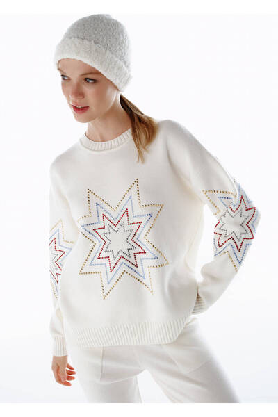 Knitss Alpaca Blend Ecru Beanie