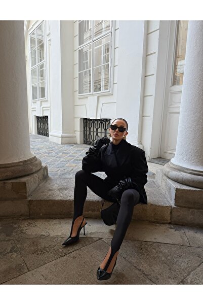 Friday Mood Γυναικείο κολάν ψηλόμεσο στυλ σαγιονάρες