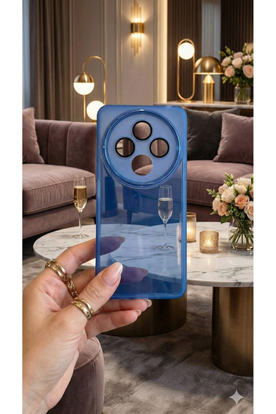 Hatreds Xiaomi Redmi 14C Uyumlu Saydam Yapılı Kamera Korumalı Soft Silikon Kılıf