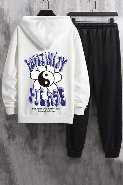 trendypassion Σετ φόρμας Unisex Positivity Printed