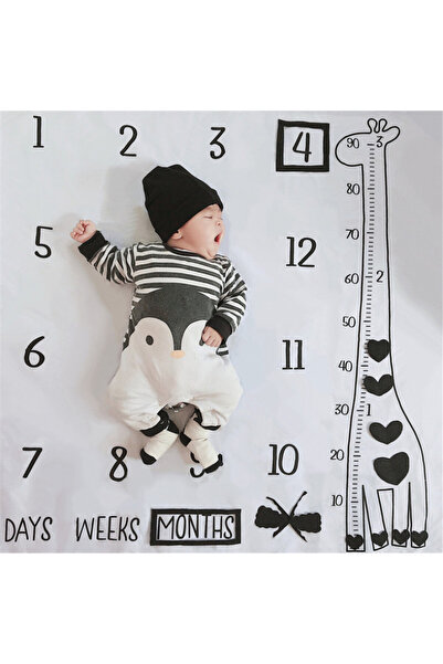 OEM Commemorative Baby Birthday Blanket, 100x100cm