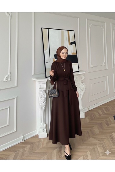 VOICTEC Γυναικείο Σετ Μπλούζα και Φούστα Puff Scuba