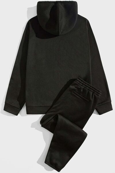 trendypassion Unisex But First Coffee Printed Tracksuit Set