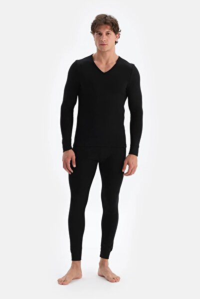 Dagi Men's Thermal Single Layer Bottom, Thermal Underwear 47% Polyester, 47% Viscose, 6% Lycra