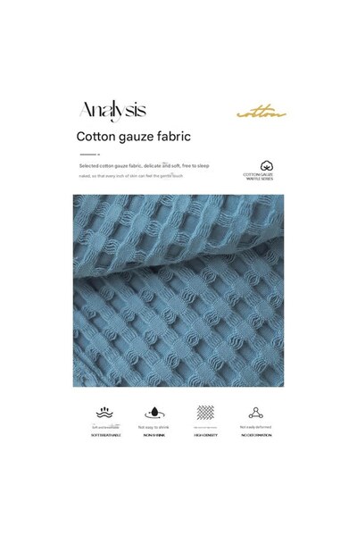 OEM Cooling Cotton Coverlet, 150x200 cm, Grey