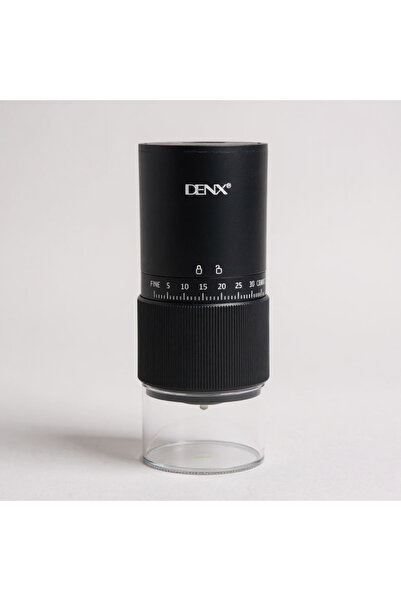 Denx Portable electric coffee grinder, high-precision multi-grinding, stylish design ideal for travel and home DX4202