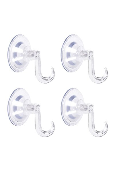 OEM Transparent Hangers with Suction Cup - 4pcs