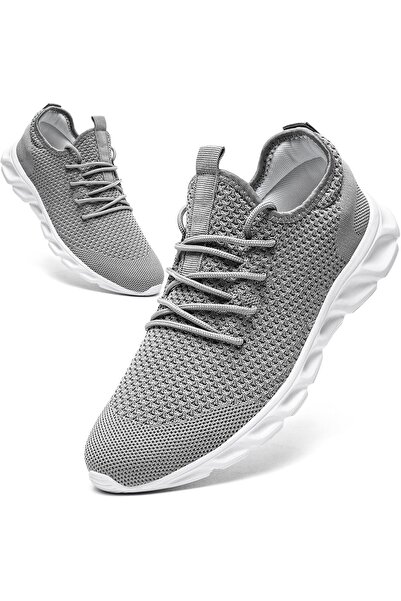 fashionup Running Women's Lightweight Breathable Non-Slip Slip-On Sneakers 42EU