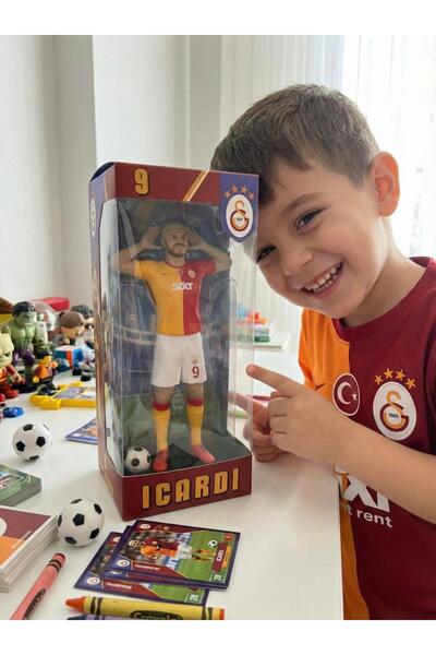 Natavanbutık GS Golcü Koleksiyoncu Futbolcu Figürü – Özel Tasarım 9 Numara