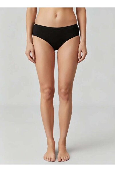 CANMODA Γυναικεία εσώρουχα μπικίνι 3 τεμαχίων - (Μαύρο/Λευκό/Μαύρο) 95% βαμβά...