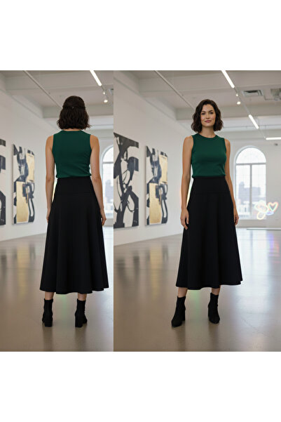 FV Γυναικεία φούστα με ψηλόμεσο κούρεμα Selanik