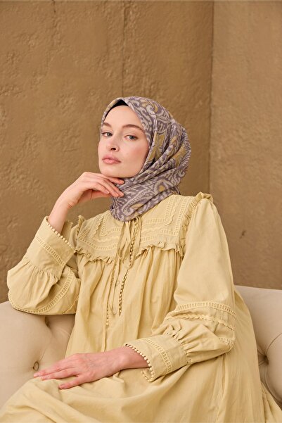 Silk Home Nehir Pattern Soft Cotton Scarf