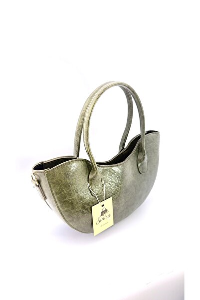 SİNİSA BAG Women's Fora Model Zipper Closure Hand and Shoulder Bag
