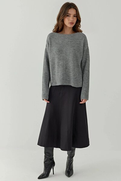 Hiccup Εξαιρετικά απαλή ζακέτα διπλής χρήσης με κουμπιά με λαιμόκοψη σε σχήμα V