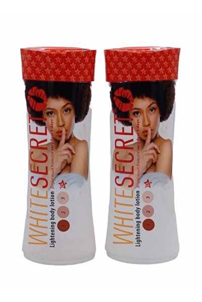 White secret لوشن وايت سيكرت لتفتيح الجسم 500 مل 2 قطعة