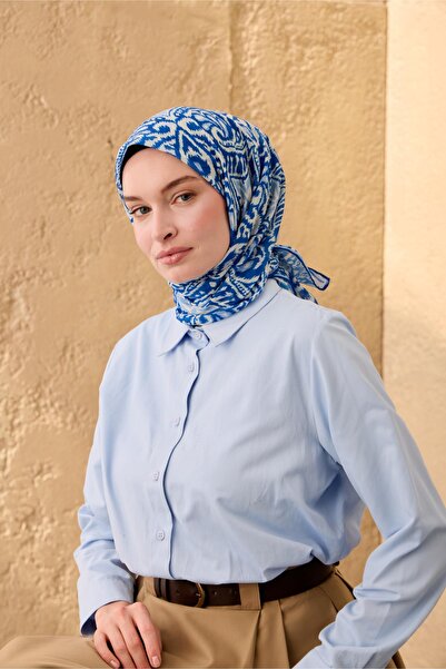 Silk Home Nehir Pattern Soft Cotton Scarf