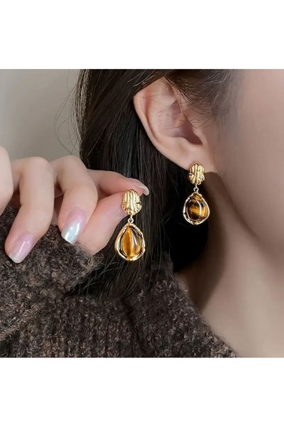 bag and shine 3 Pairs Vintage Elegant Earrings Set