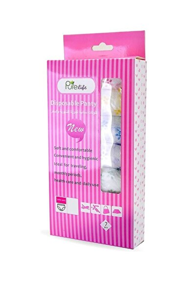 KOJIC ACID Pure Life women's disposable panties for menstruation, postpartum and sports - pack of 7