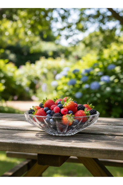 Elista Crystal Large Fruit Bowl 31 cm