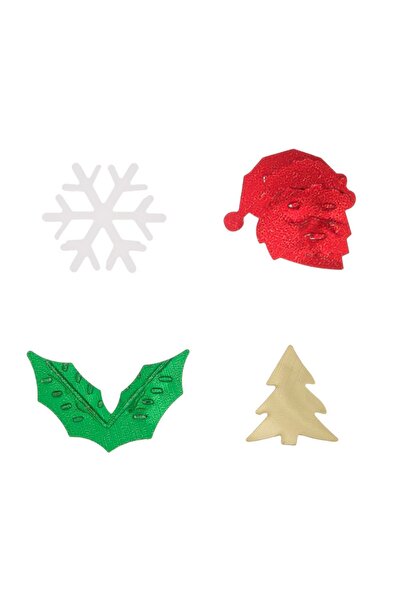 OEM Accesorii Decorative de Craciun Paiete Colorate cu Modele 15g