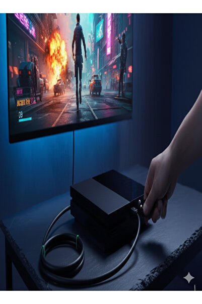 FUJISHKA HDMI 2.0 Cable – Ultra High Speed, 8mm Thick, 5Meter, 1080p 60Hz, HDR, HDCP, 3D