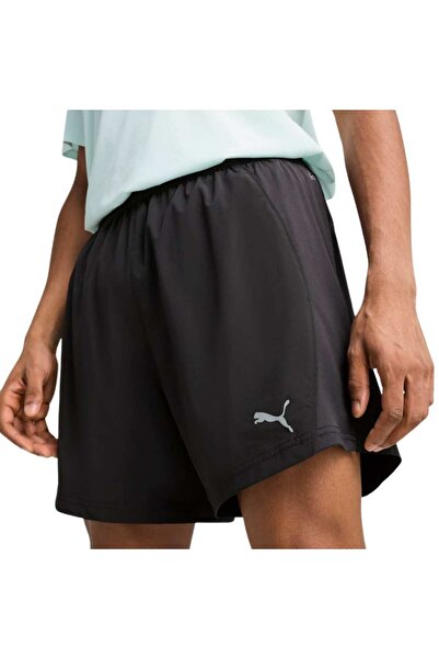 Puma Run Velocity 5 Short Erkek Siyah Koşu Şortu ERKEK KOŞU ŞORTU 526610