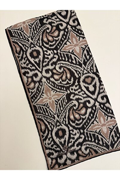 Silk Home Μαλακό βαμβακερό κασκόλ Nehir Pattern