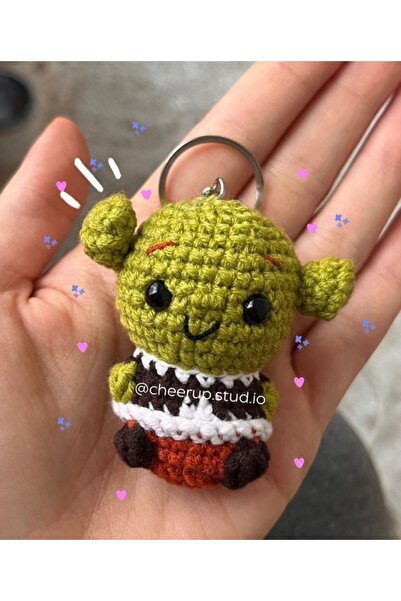 Handmade Shrek Çanta Anahtarlık&Charmı