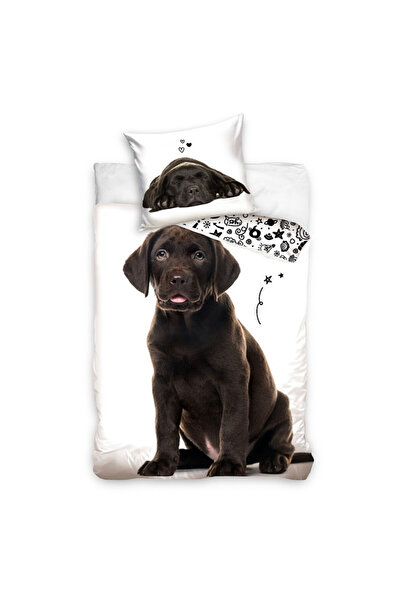 Animals Animale Labrador Set de lenjerie de pat cu caini 140×200cm, 70×90 cm