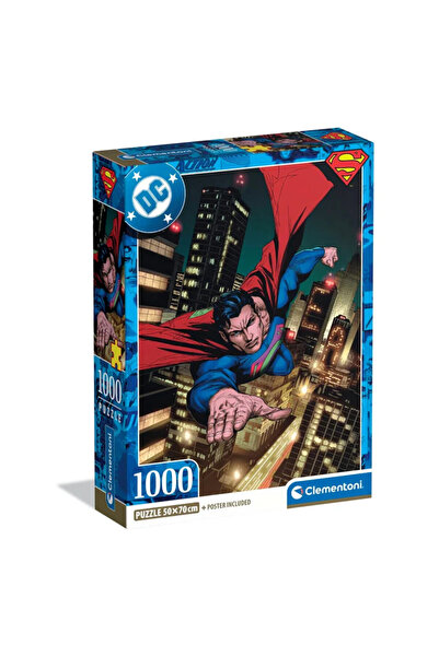 Superman Night Puzzle compact 1000 pieces Clementoni