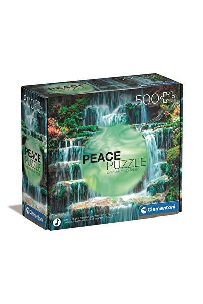 Colorate Πολύχρωμο παζλ 500 τεμαχίων με θέμα «Καταρράκτης» Peace Clementoni