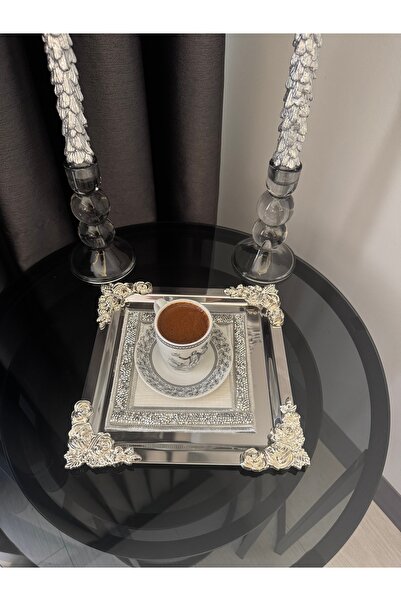 henahome 2’Li Dört Kenarı Taş İşlemeli Sunum Peçetesi