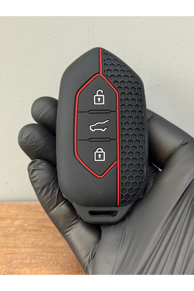 Genel Markalar Togg T10X T10F Smart 3 Düğmeli Petek Desenli Anahtar Kumanda K...