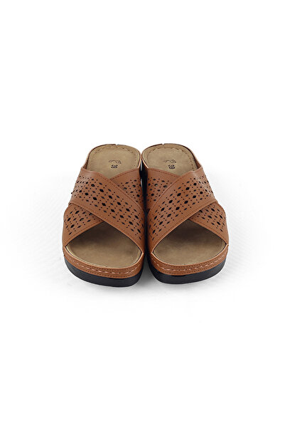 M Miel Women's Orthopedic Sole Double-Strapped Comfortable Mother Slippers Home Slippers Slippers