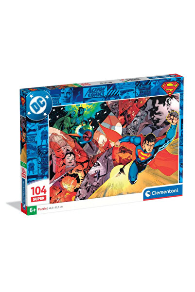 Superman Hope Rising Super Clementoni Puzzle 104 pieces