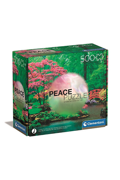 Colorate Colorat Raindrops Pădure 500 bucăți Puzzle de Pace Clementoni