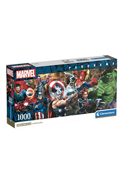 AVENGERS Ultimate Unite 1000-piece panoramic puzzle Clementoni