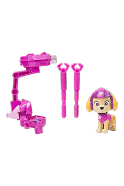 Spin Masters Paw Patrol The Mighty Movie - Skye figure with launcher