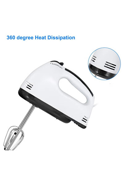 Denx 7-speed 260W hand blender with a comfortable handle that fits perfectly in the palm of your hand DX2007