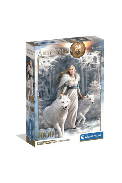 CLEMENTONI Φανταστικό παζλ Winter Guardians 1000 κομμάτια Anne Stokes από τη