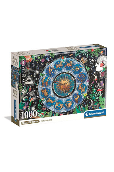 Colorate Colorat Chart Astrologie 1000 de piese Compact puzzle Clementoni