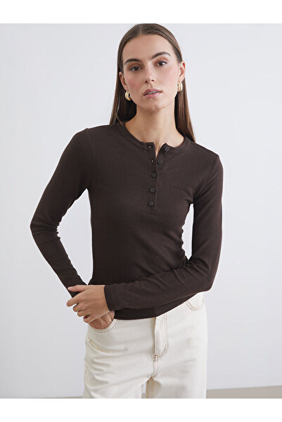 LC Waikiki Özmarka Yeni Sezon Bisiklet Yaka Kadın Body