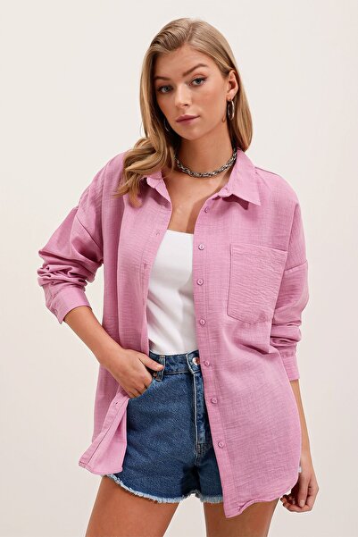 Hiccup Βασικό πουκάμισο BDART με λεπτομέρεια από λινό μείγμα