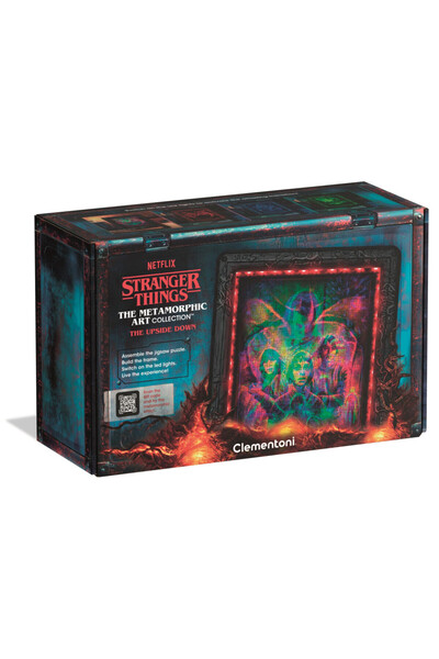 Stranger Things Upside Down Παζλ 520 τεμαχίων με πλαίσιο LED Clementoni