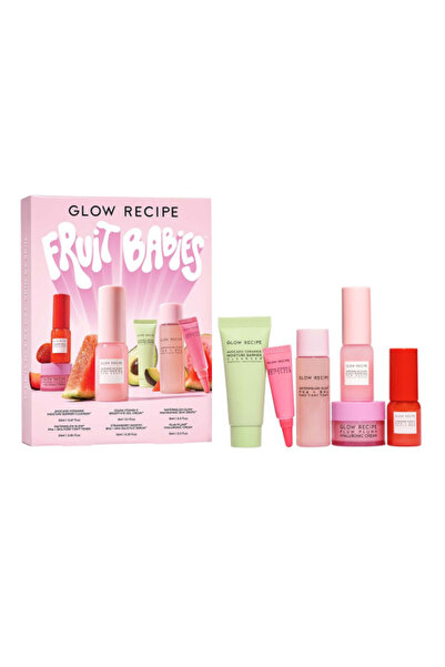 GLOWIE مجموعة العناية بالوجه من فرووت بيبيز - 6 قطع