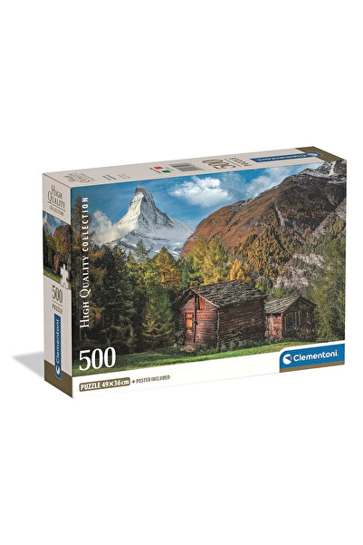 Colorate Πολύχρωμο γοητευτικό παζλ Matterhorn Compact 500 κομμάτια Clementoni...