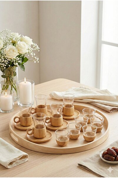 Generic 12-piece coffee cup set with an elegant design
