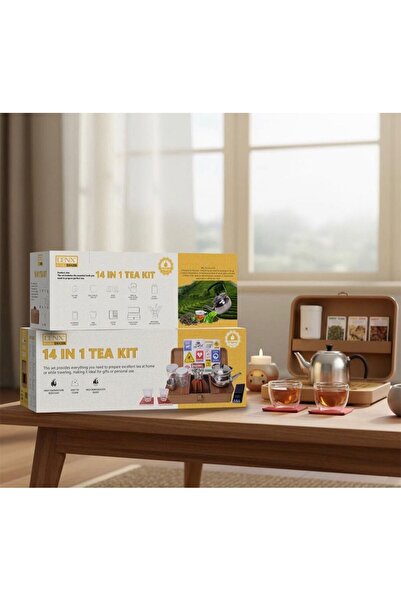 Denx 14-in-1 Complete Tea Set — For all tea lovers at home and on the go DX4206