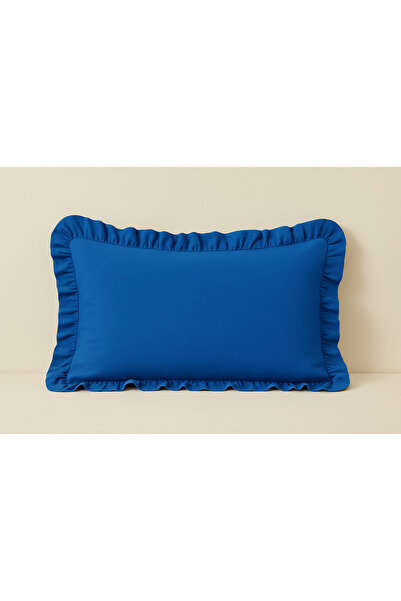 Belomia Home Collection 100% Βαμβακερή Μαξιλαροθήκη με βολάν 50x70 εκ. ~ 1 Τε...