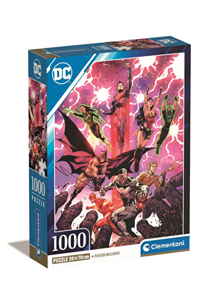 Justice League Liga Dreptății Defenders Puzzle compact Clementoni de 1000 de ...